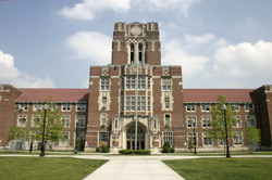 Ayres Hall from historic UT Knoxville campus